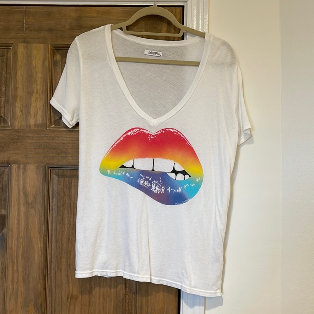 Lauren moshi lip tee